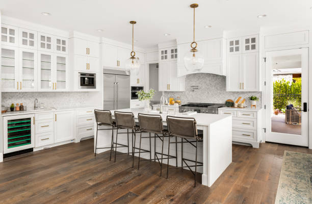 Tile pattern layout planning for backsplash in Middleburg